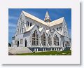 According to Wikipedia, St. George's Cathedral is an Anglican cathedral in Georgetown, Guyana and is one of the tallest wooden churches in the world, at a height of 143 ft.