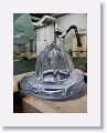 A crystal Fireman Helmet at the Waterford Crystal factory