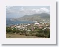 View of Basseterre from the other side of Deep Water Harbour looking west