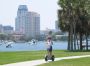 segway4 * Here is Pat looping by with downtown St. Petersburg in the background.