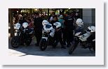 Greece remains in EU, no riots - bored police