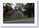 Roadside barn in Floyd County