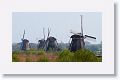 Around 1740, 19 windmills were built in the village of Kinderdijk