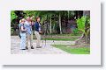 Michelle, Andrew and Pat birding on the hotel grounds