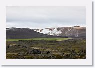 Krafla is on the other side of the pass from Hverir and is the location of a massive geothermal energy facility.