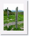 Standing stone at Kilmalkedar Church ruin