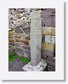 Standing stone at Kilmalkedar Church ruin