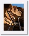 The last of a long climb out of Lower Antelope Canyon.