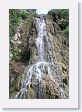 View from the top of the decorative waterfall at Japenese Tea Garden in Brackenridge Park.