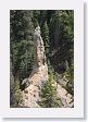 Yellowstone River gorge north of Tower Fall