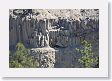 Perigrine Falcon nesting area across Yellowstone River gorge at Tower Creek