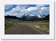 West of Pebble Creek heading east in the Lamar Valley